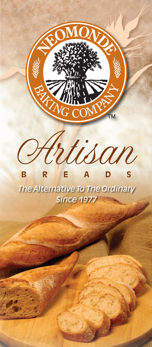 Neomonde Artisan Bread Brochure Cover