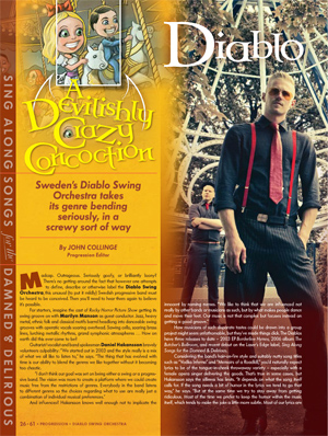 Diablo Swing Orchestra article detail