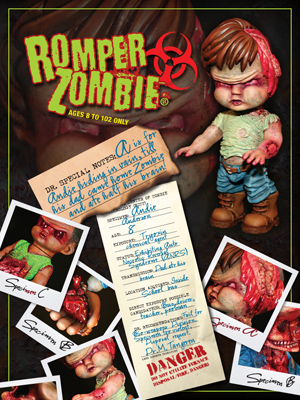 Romper Zombie brochure front
