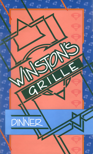 Winston's Menu 4 Cover